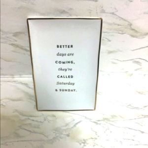 Decorative table tray